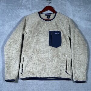 Patagonia Sweater Mens‎ Small Retro Pile Fleece Pullover 25895FA22 Warm
